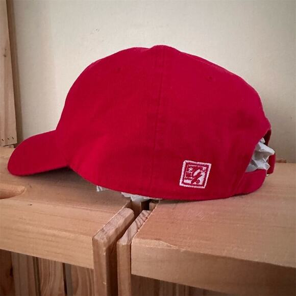 Miami University RedHawks Red Adjustable Strapback Hat - Picture 5 of 10